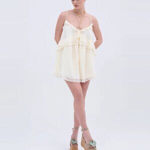 Akira Easy Breezy Ruffled Mini Dress